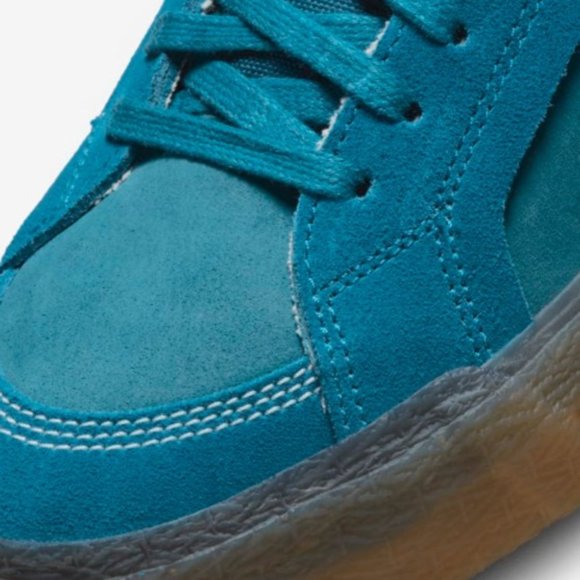 Nike SB Zoom Blazer Mid PRM Teal Green Abyss Men's Sneakers Shoes NO BOX - Picture 6 of 7